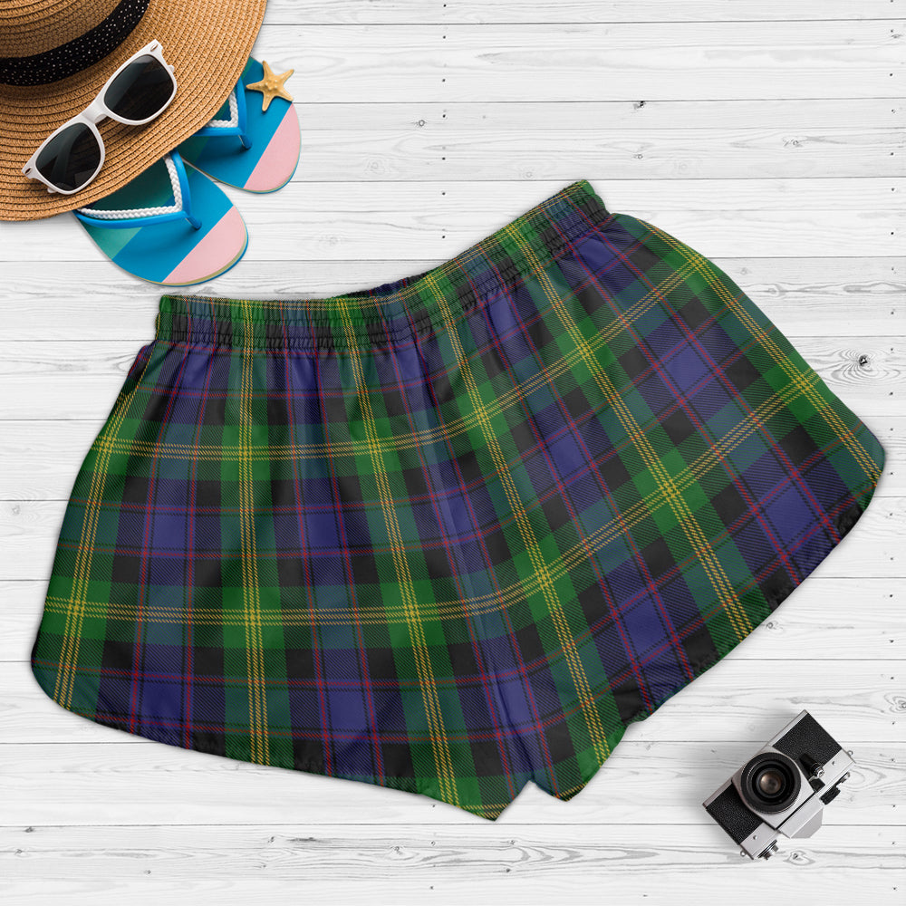 watson-tartan-womens-shorts-with-family-crest