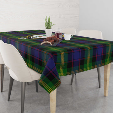 Watson Tatan Tablecloth with Family Crest
