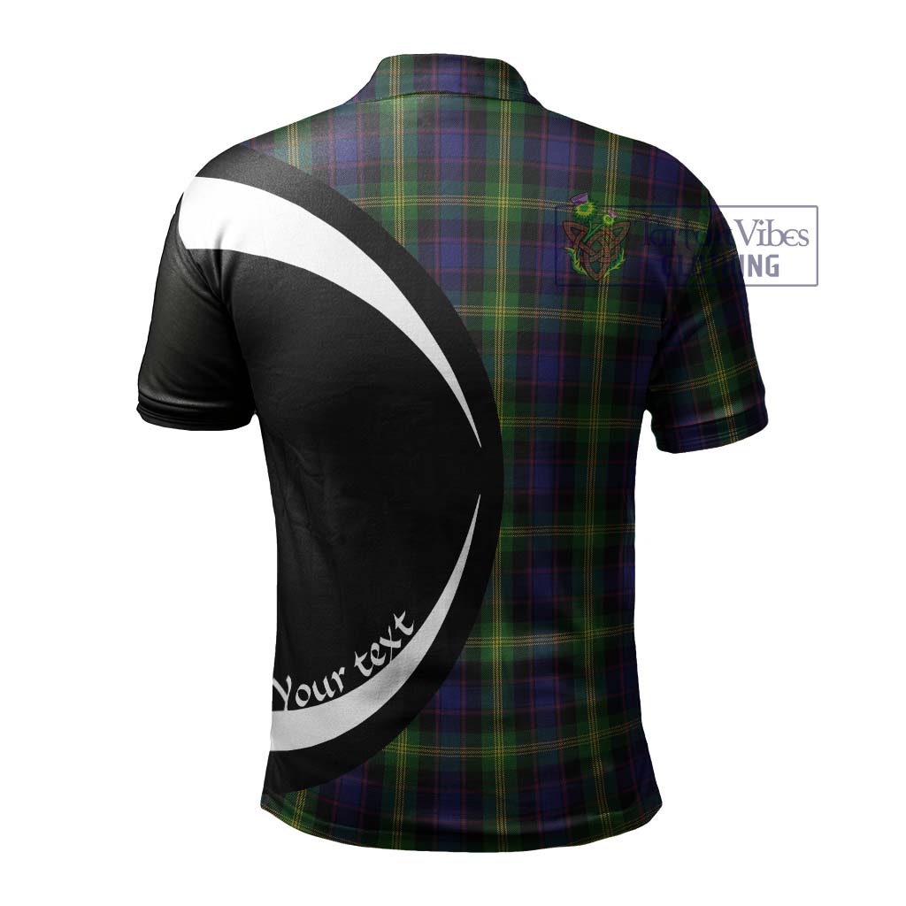 Watson Tartan Men's Polo Shirt with Family Crest Circle Style - Tartan Vibes Clothing