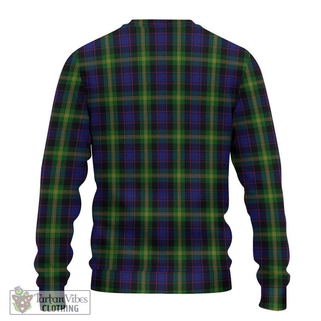 Watson Tartan Knitted Sweater with Family Crest DNA In Me Style - Tartanvibesclothing Shop