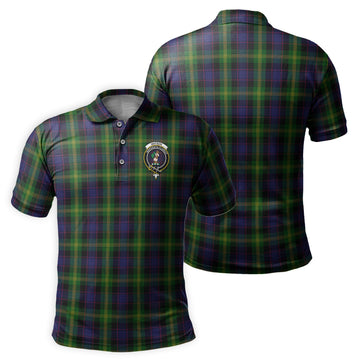 Watson Tartan Men's Polo Shirt with Family Crest