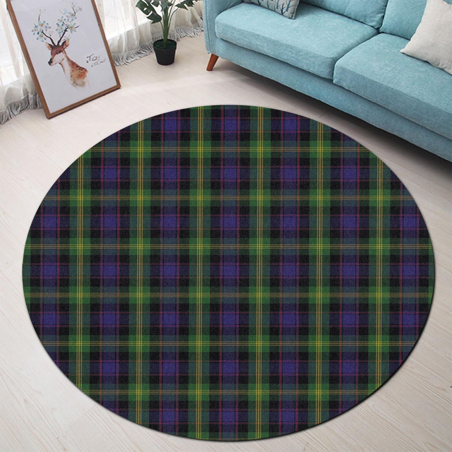 watson-tartan-round-rug
