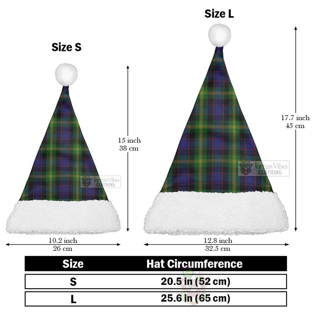 Tartan Vibes Clothing Watson Tartan Christmas Santa Hats