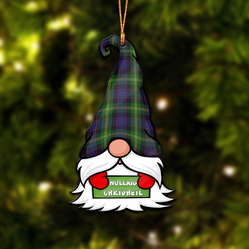 Watson Gnome Christmas Ornament with His Tartan Christmas Hat - Tartan Vibes Clothing