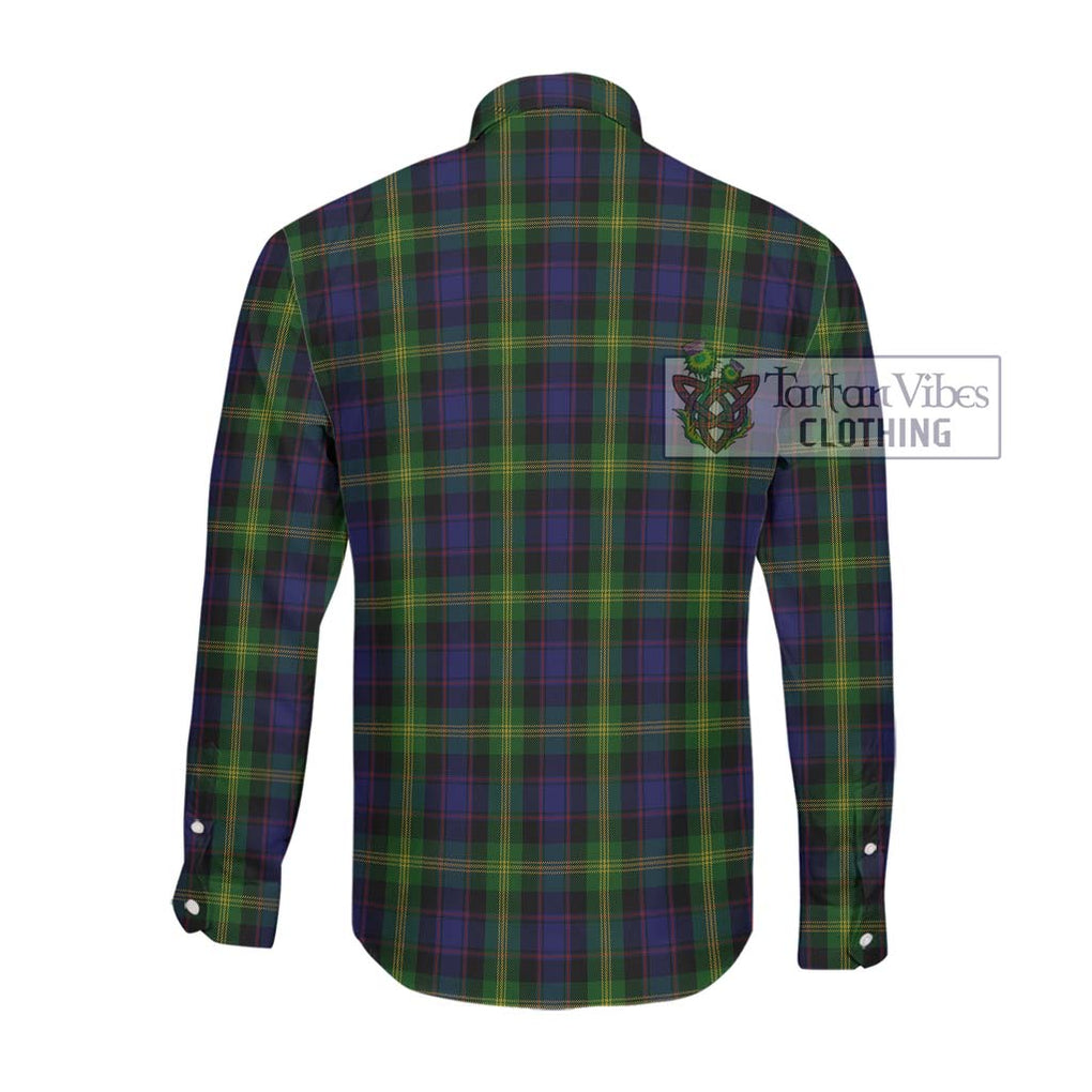 Watson Tartan Long Sleeve Button Shirt with Family Crest DNA In Me Style - Tartanvibesclothing Shop