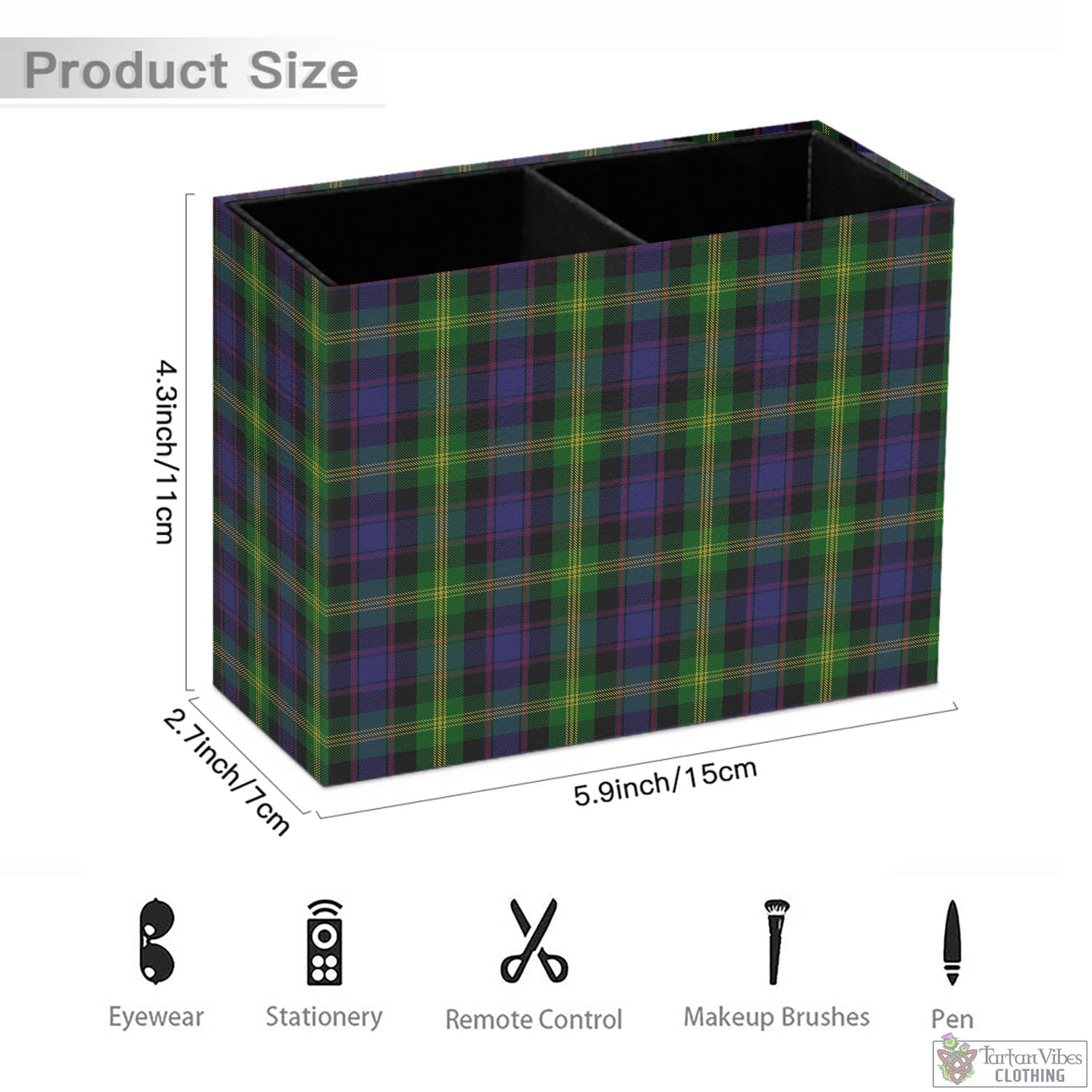Tartan Vibes Clothing Watson Tartan Pen Holder