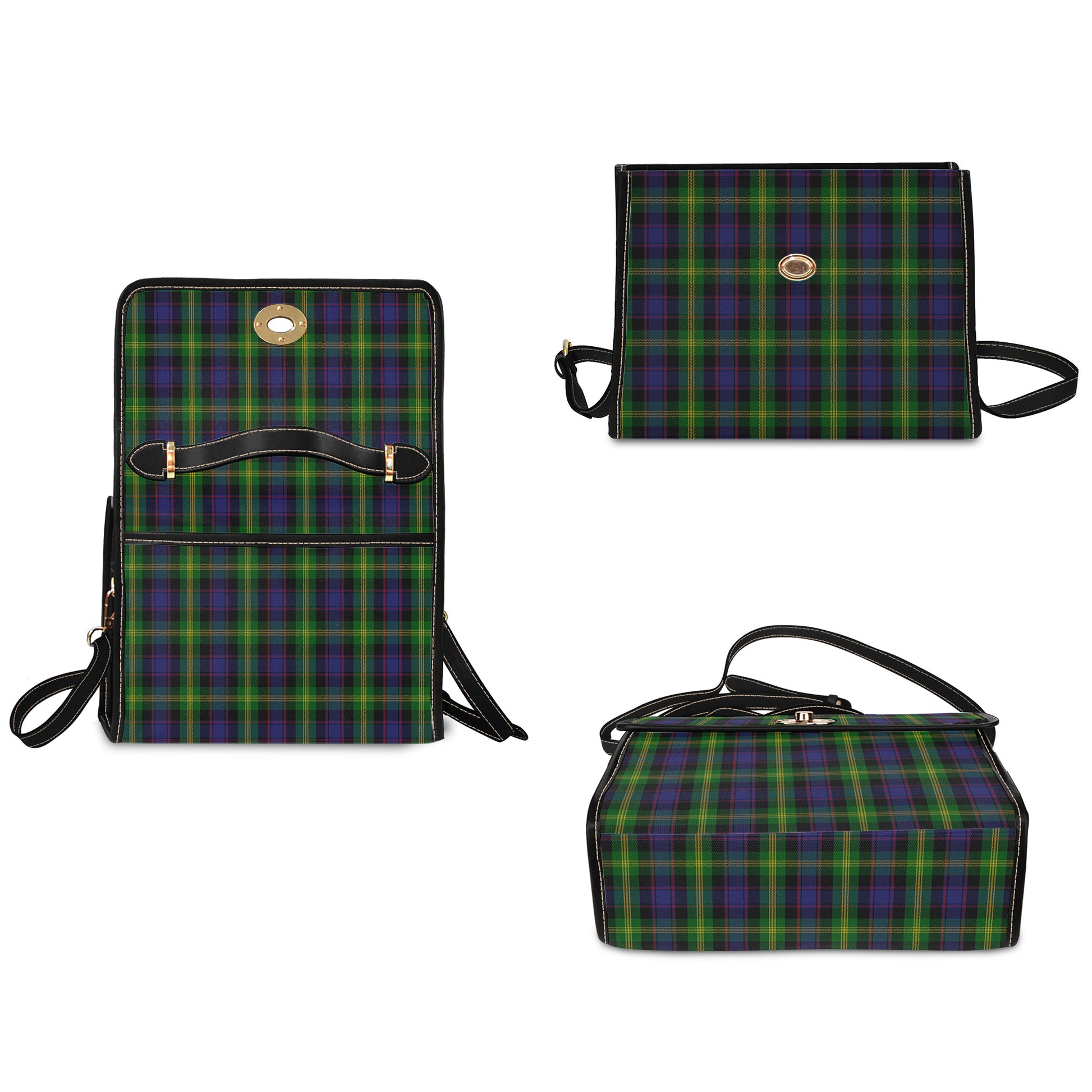 watson-tartan-leather-strap-waterproof-canvas-bag