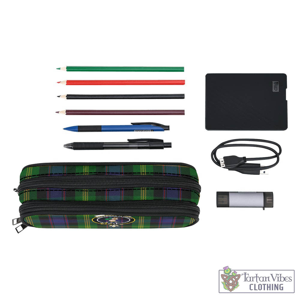 Tartan Vibes Clothing Watson Tartan Pen and Pencil Case with Family Crest