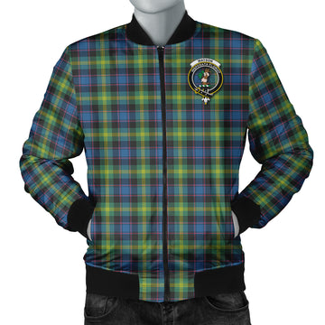 Watson Ancient Tartan Bomber Jacket with Family Crest