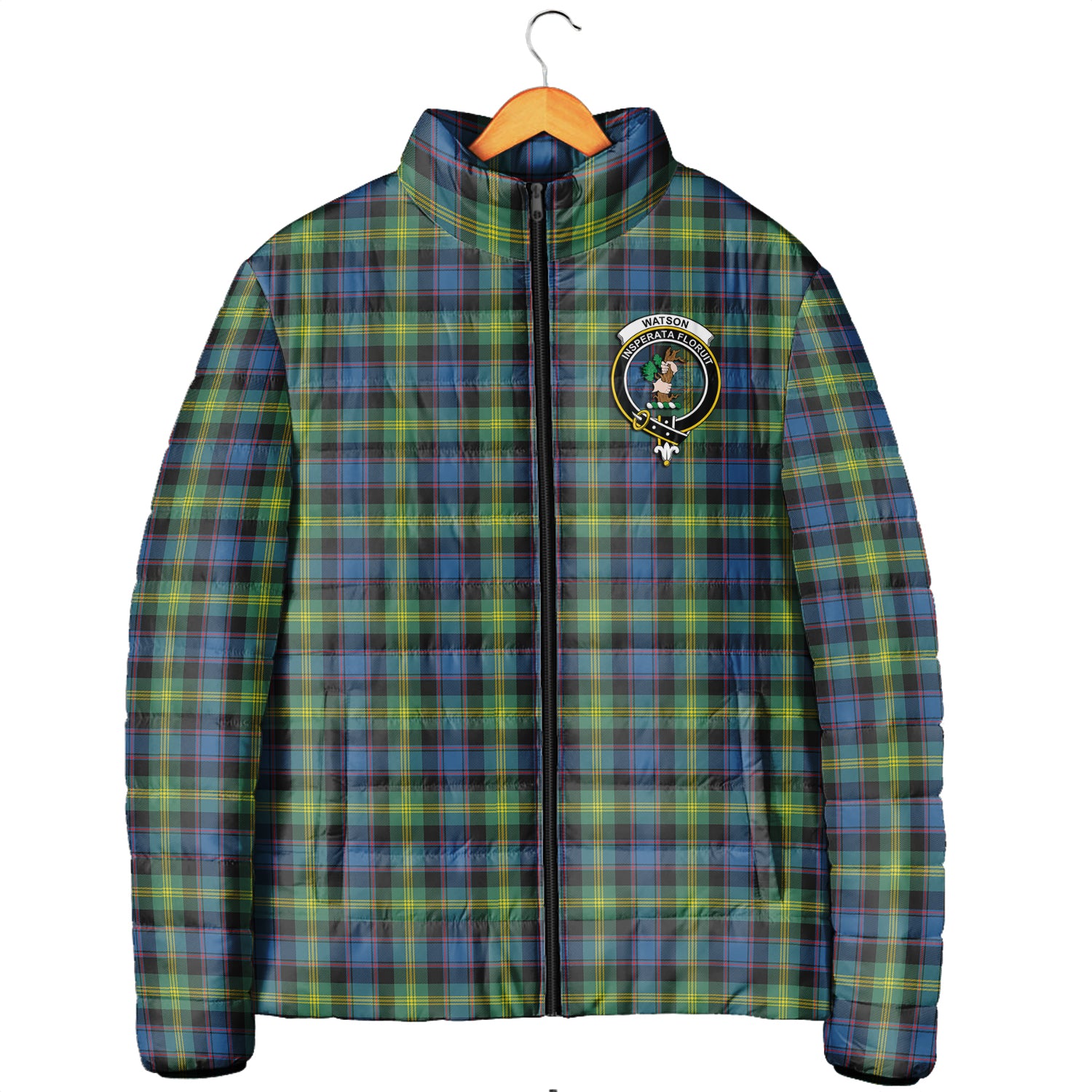 watson-ancient-tartan-padded-jacket-with-family-crest