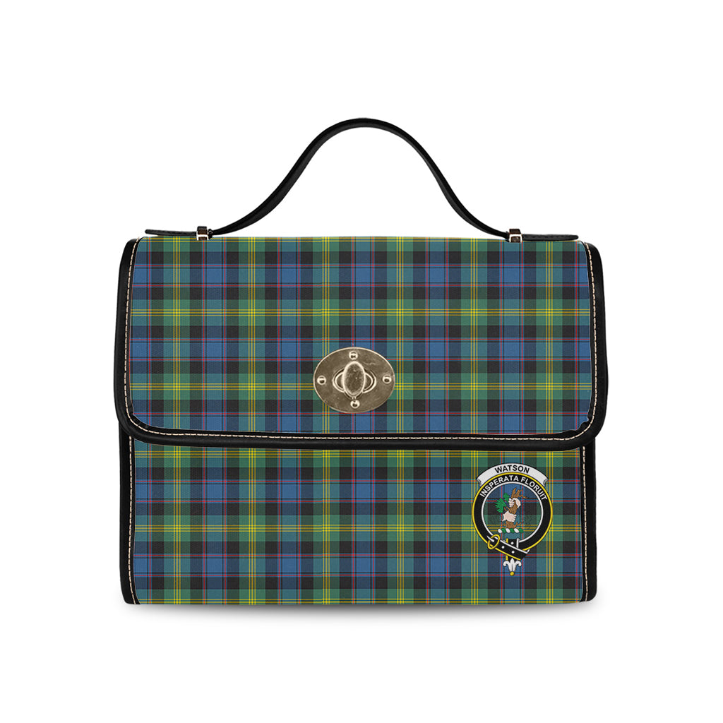 watson-ancient-tartan-leather-strap-waterproof-canvas-bag-with-family-crest