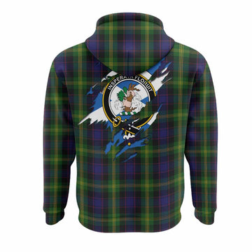 Watson Clan Crest In Me Tartan Hoodie Scotland Flag Style