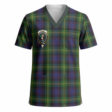 Watson Crest Tartan Scrub Top - Tartan Vibes Clothing