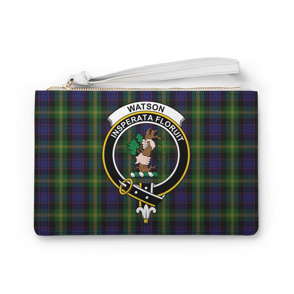 Tartan Vibes Clothing Watson Family Crest Tartan Clutch Bag
