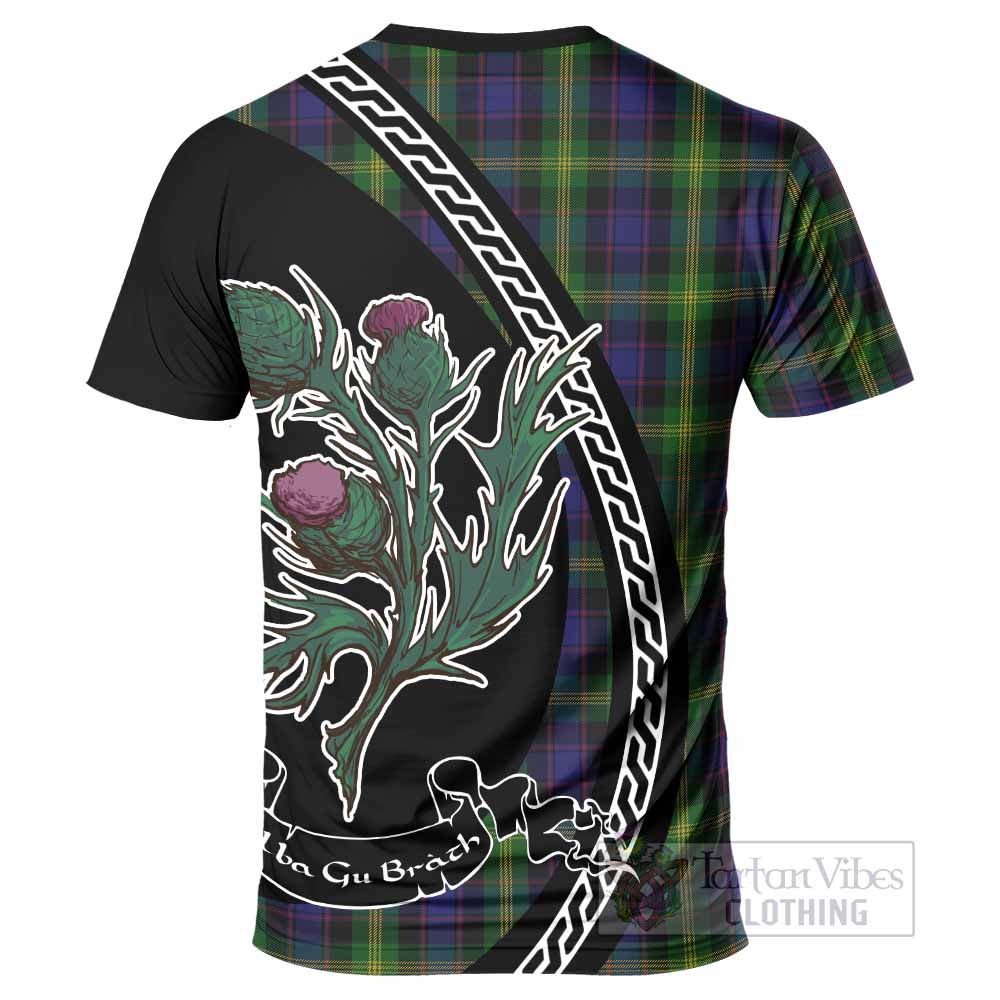 Watson Family Crest Tartan T-Shirt Alba Thistle Inspired - Tartan Vibes Clothing