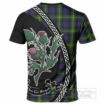 Watson Family Crest Tartan T-Shirt Alba Thistle Inspired - Tartan Vibes Clothing