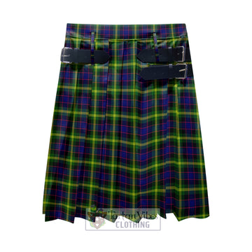 Watson Modern Tartan Men's Pleated Skirt - Fashion Casual Retro Scottish Kilt Style