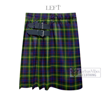 Watson Modern Tartan Men's Pleated Skirt - Fashion Casual Retro Scottish Kilt Style