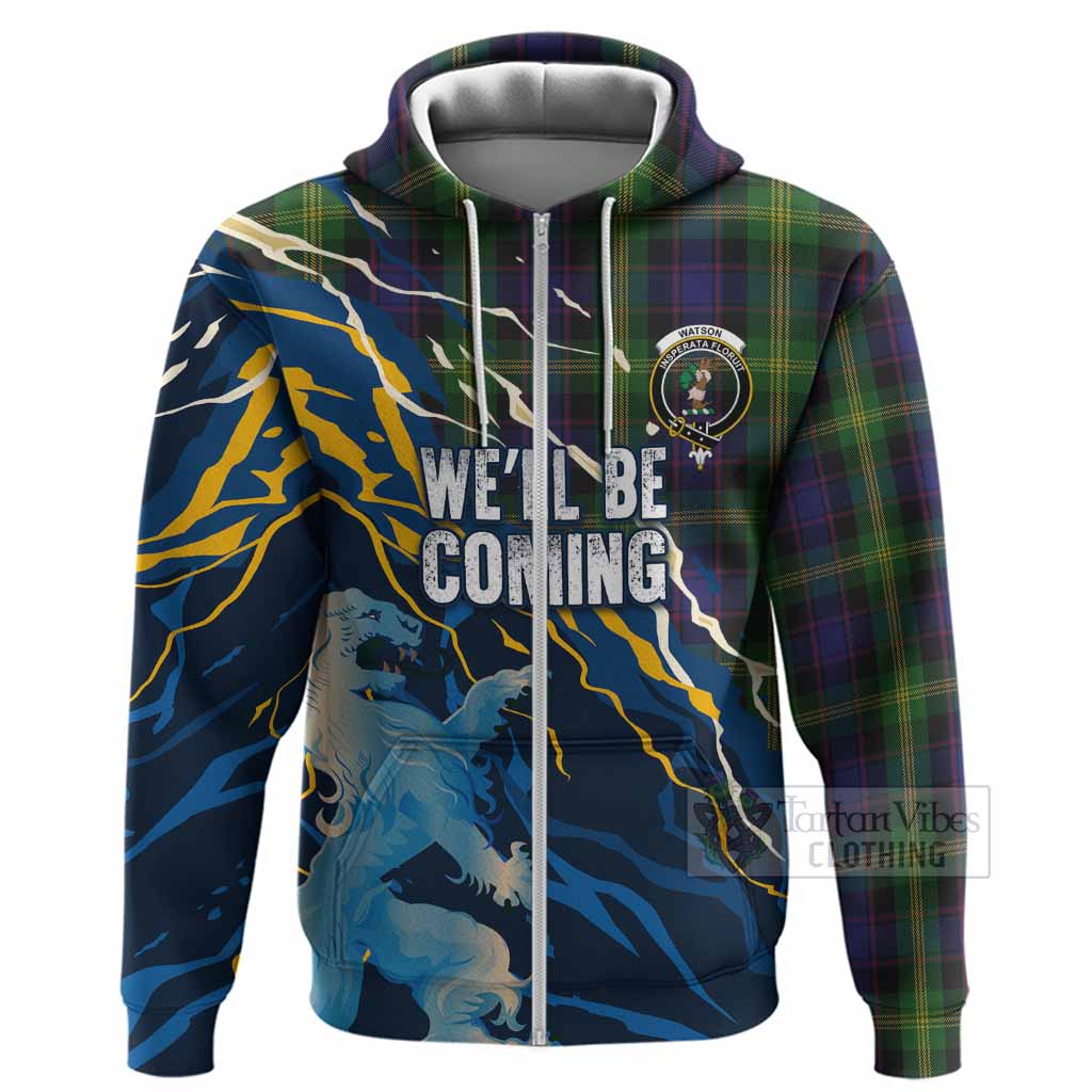 Watson Scotland Tartan Hoodie WC2026 Football - We'll Be Coming