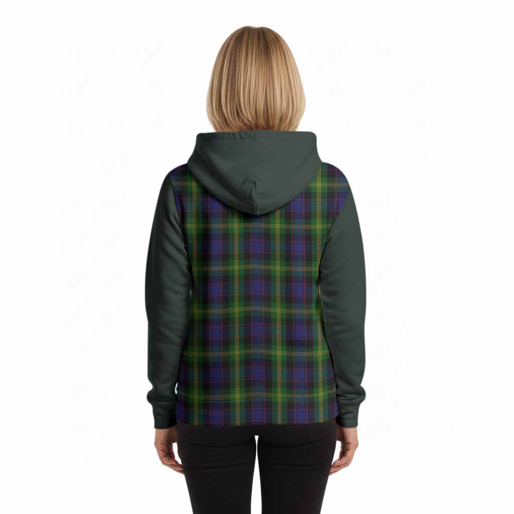 Watson Tartan Accent Hoodie with Family Crest