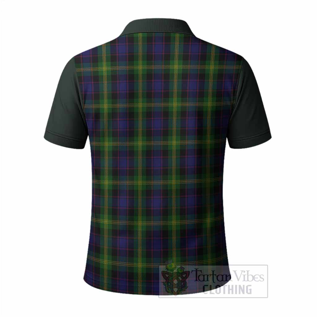 Watson Tartan Accent Polo Shirt with Family Crest