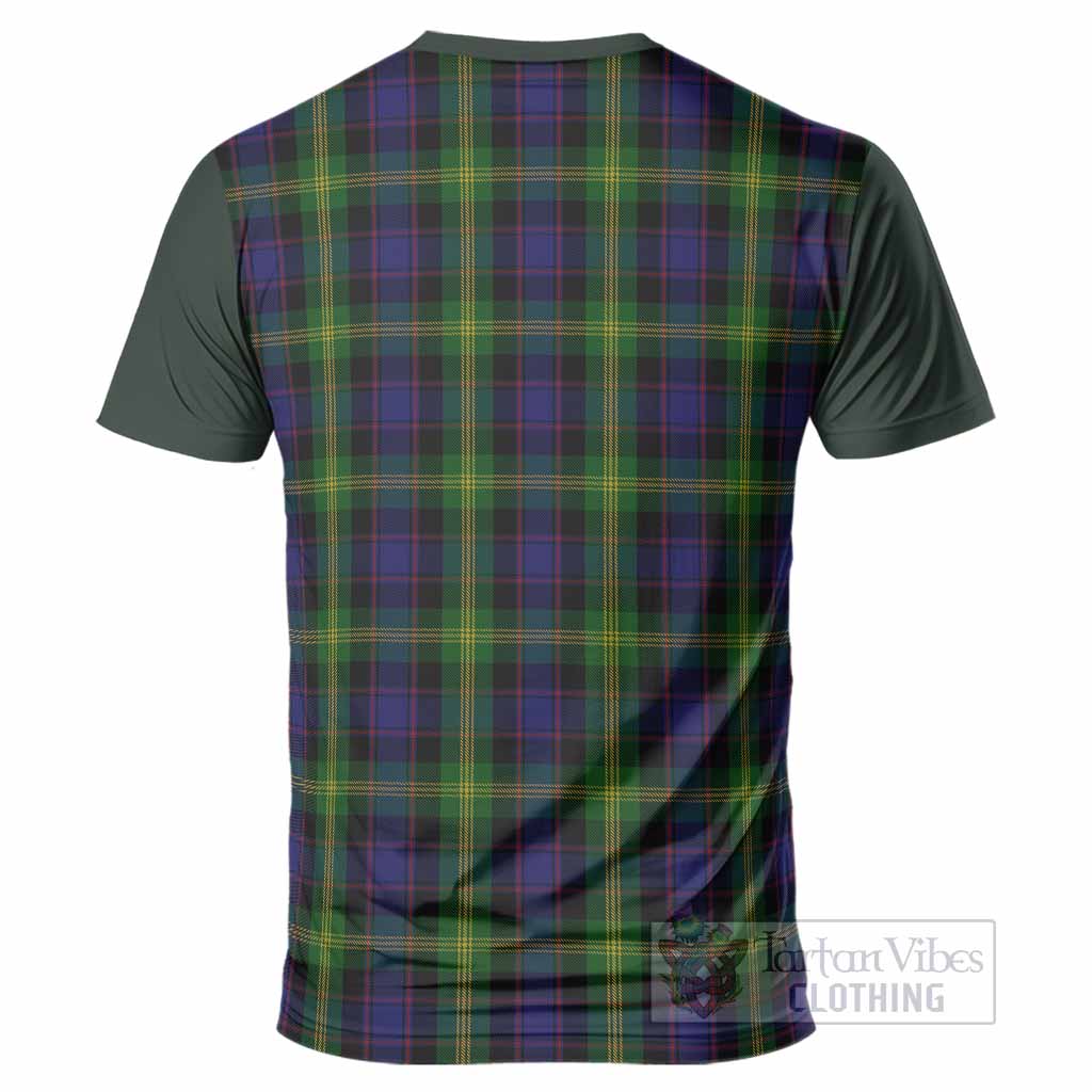 Watson Tartan Accent T-Shirt with Family Crest