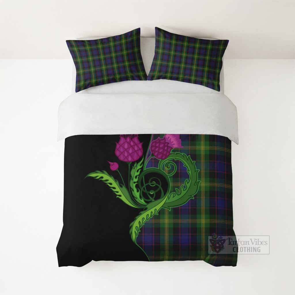 Watson Tartan Bedding Set Traditional Scottish Thistle - Tartan Vibes Clothing