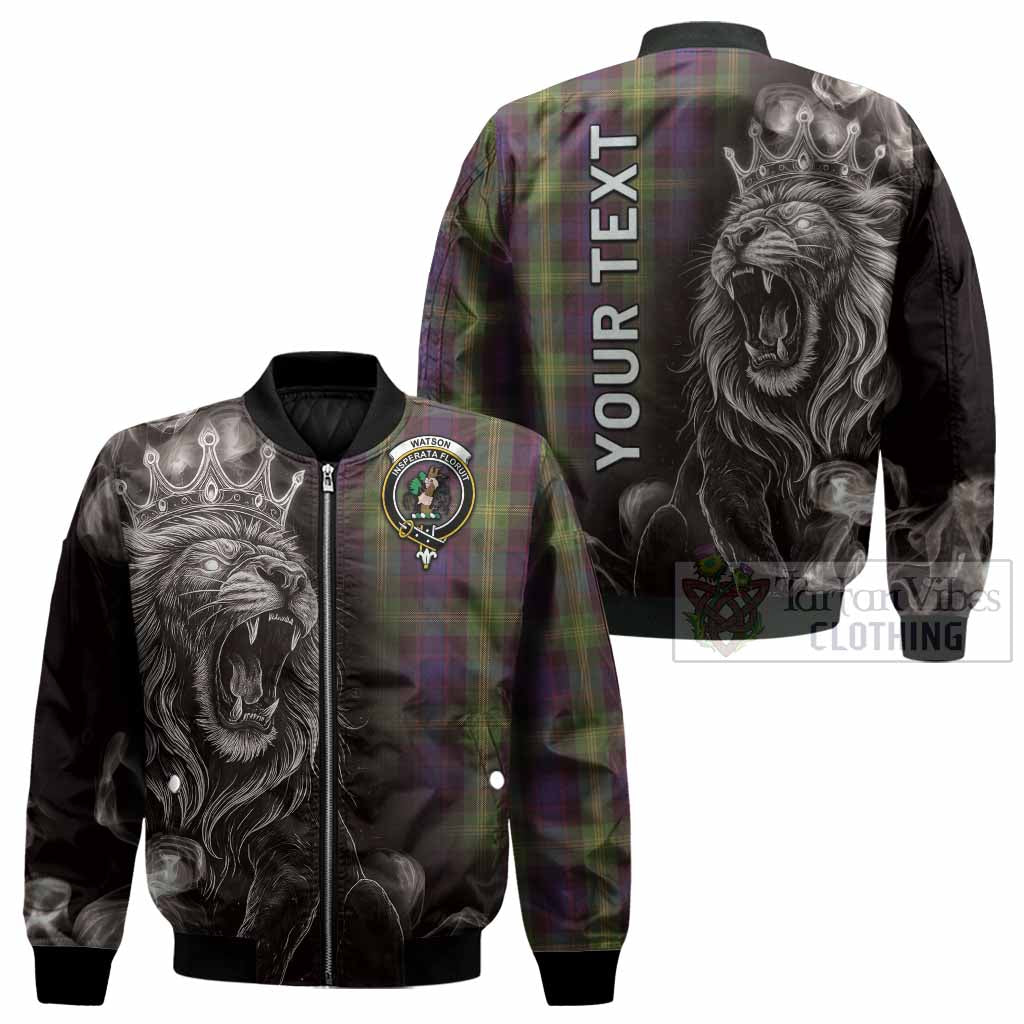 Watson Tartan Bomber Jacket Roaring Lion Heritage