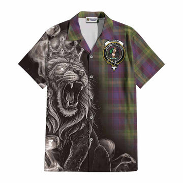 Watson Tartan Cotton Hawaiian Shirt Roaring Lion Heritage