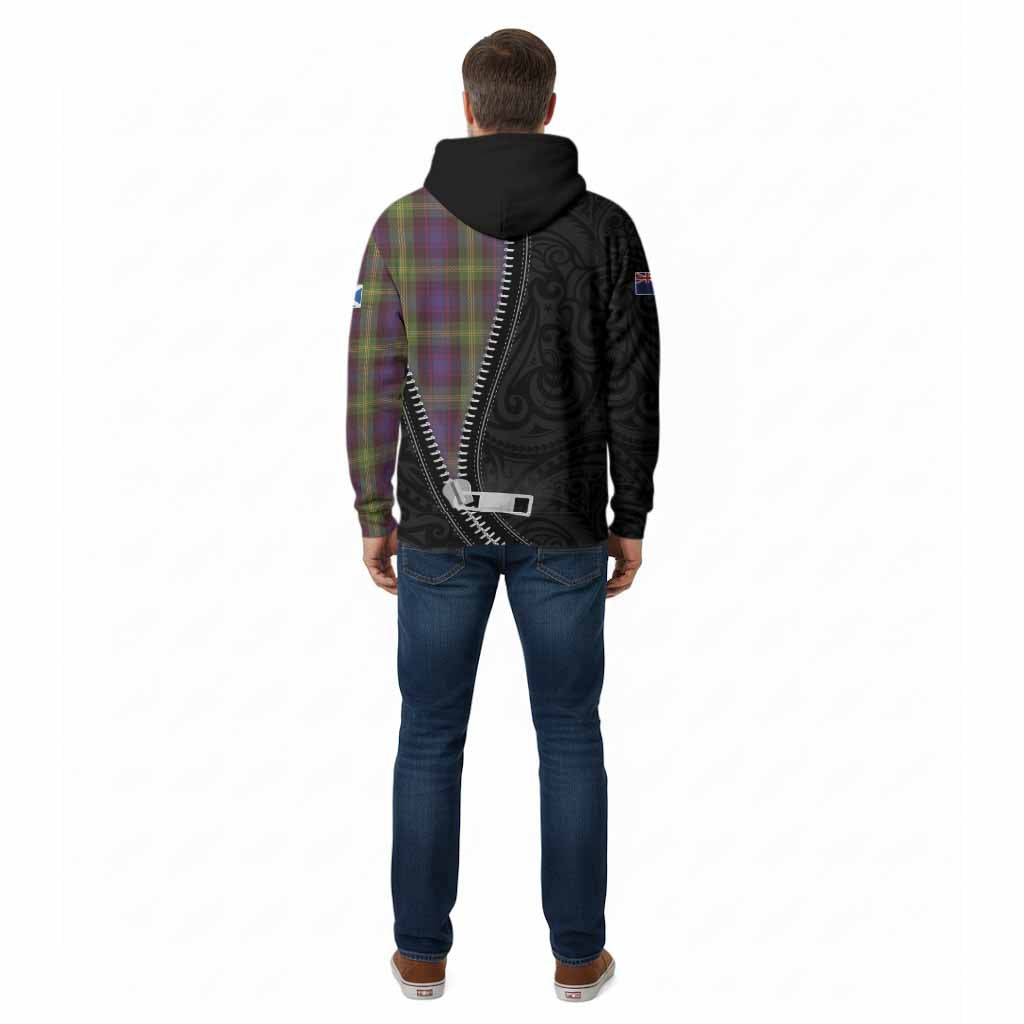 Watson Tartan Cotton Hoodie New Zealand Pattern Unique Zipper Stylized