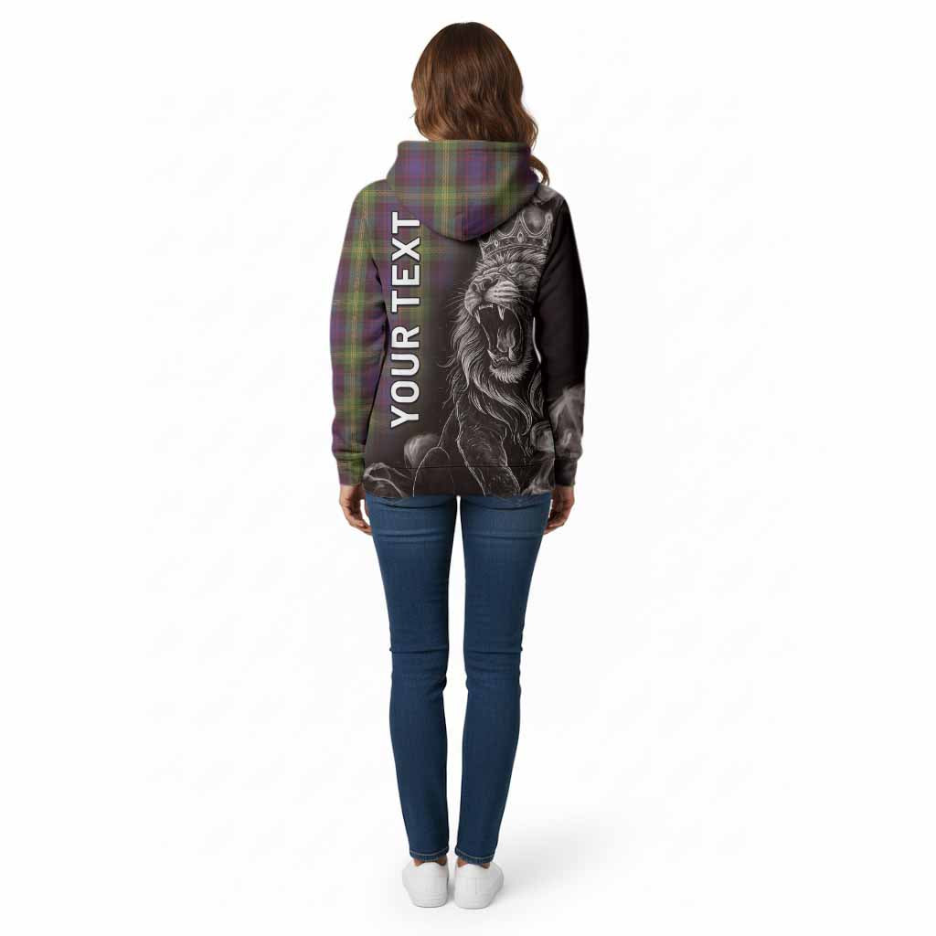Watson Tartan Cotton Hoodie Roaring Lion Heritage