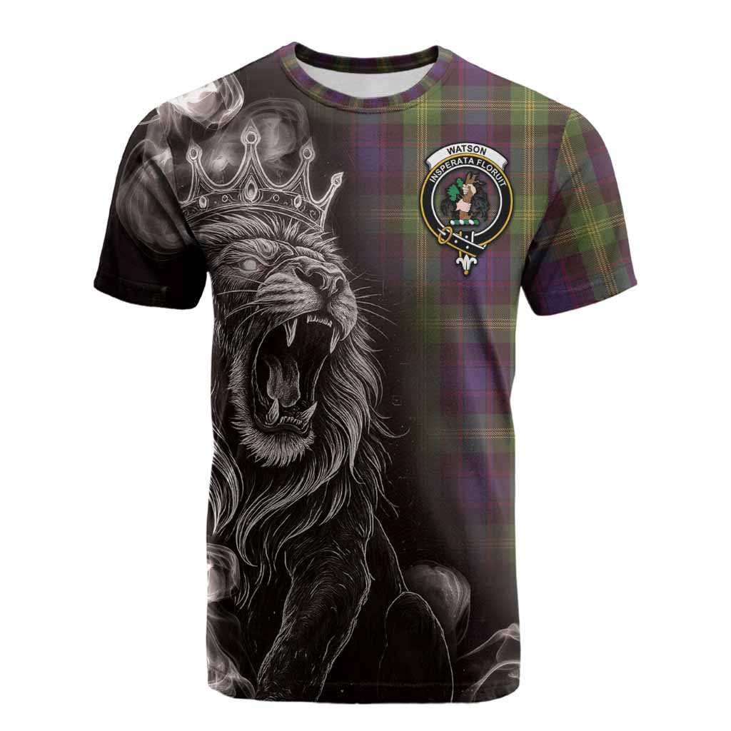 Watson Tartan Cotton T-shirt Roaring Lion Heritage