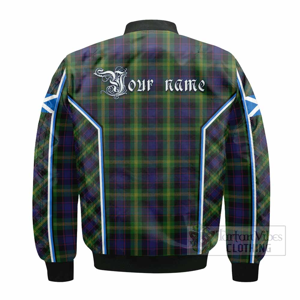 Watson Tartan Crest Bomber Jacket Scotland Coat of Arm Flag Style - Tartan Vibes Clothing