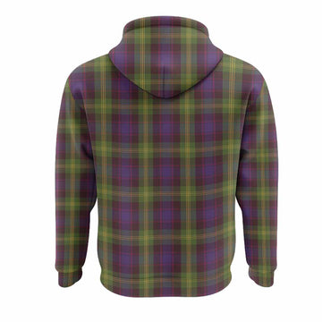 Watson Tartan Crest Hoodie Ferocious Lion Style