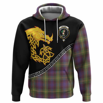 Watson Tartan Crest Hoodie Legendary Dragon Knot Half Style