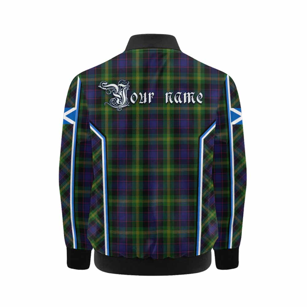 Watson Tartan Crest Kid Bomber Jacket Scotland Coat of Arm Flag Style - Tartan Vibes Clothing