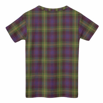 Watson Tartan Crest Kid T-shirt Ferocious Lion Style