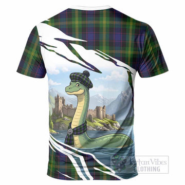 Watson Tartan Crest Loch Ness Monster Scottish Heritage Art T-Shirt