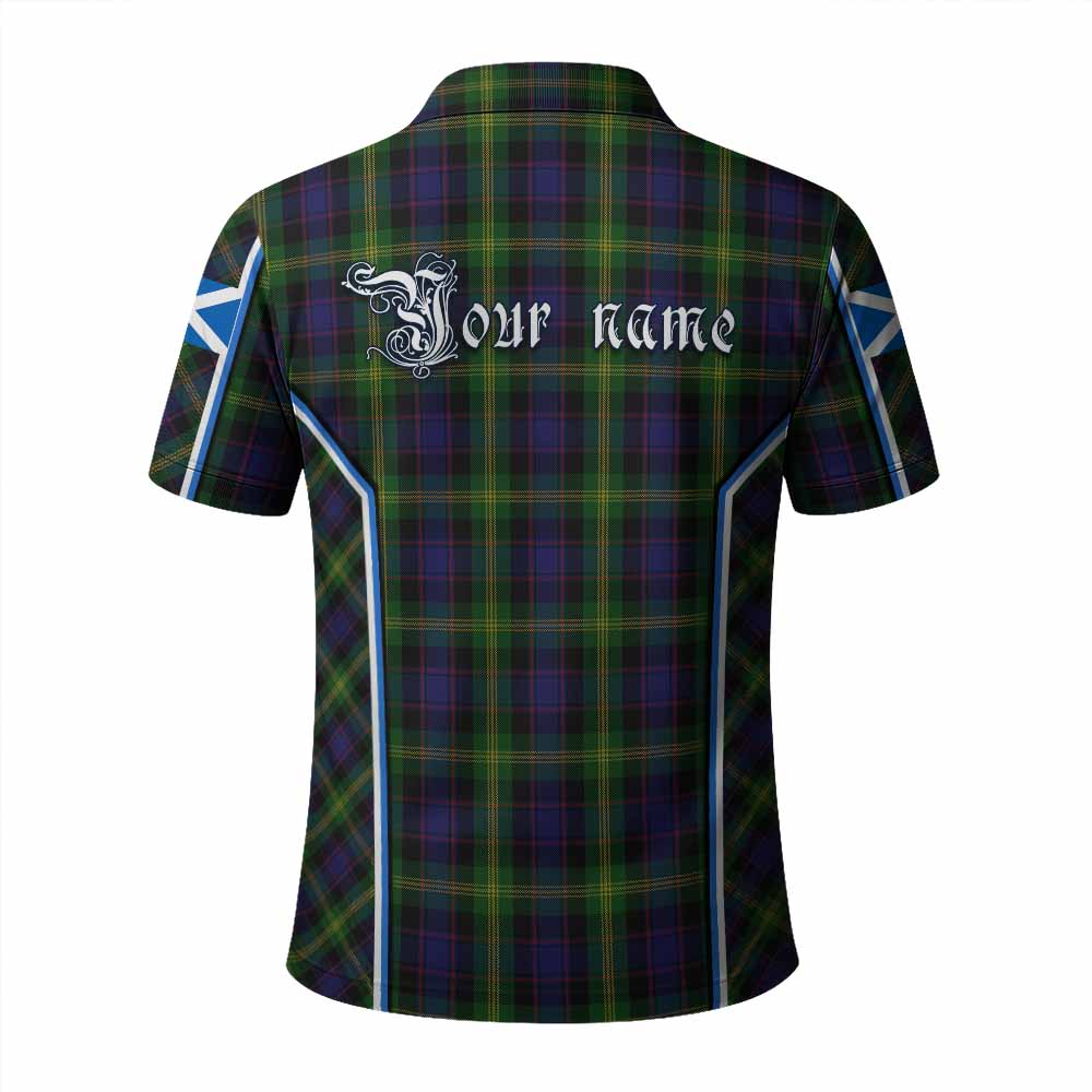 Watson Tartan Crest Polo Shirt Scotland Coat of Arm Flag Style - Tartan Vibes Clothing