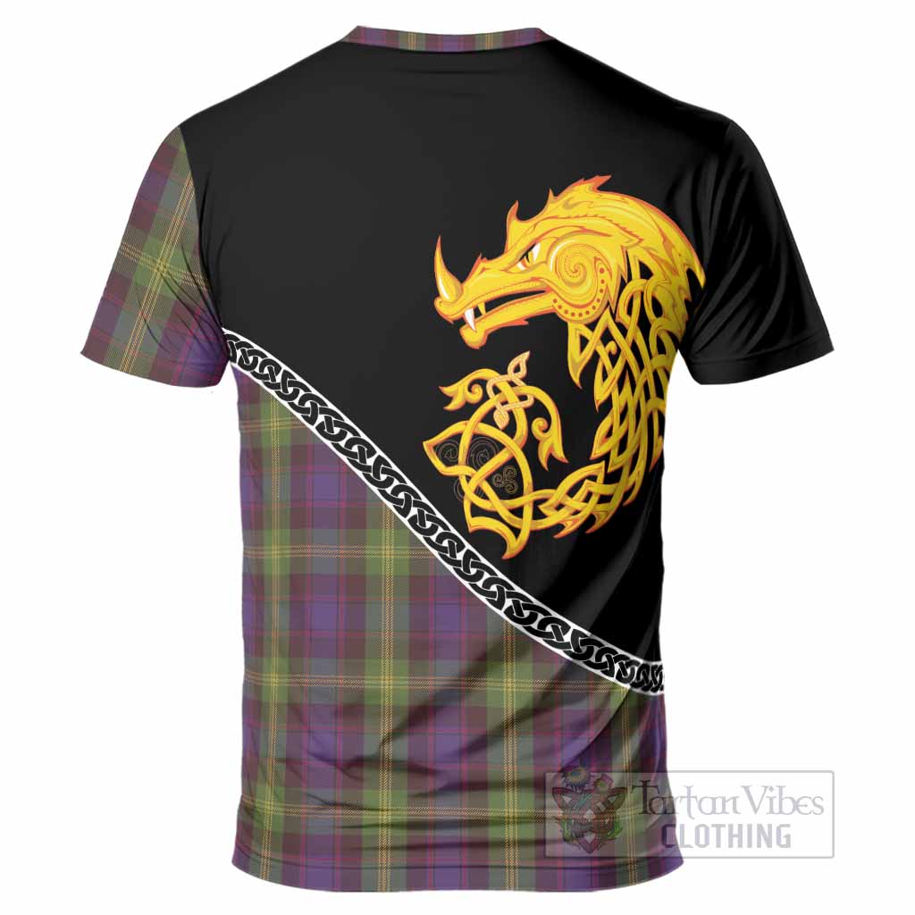 Watson Tartan Crest T-Shirt Legendary Dragon Knot Half Style
