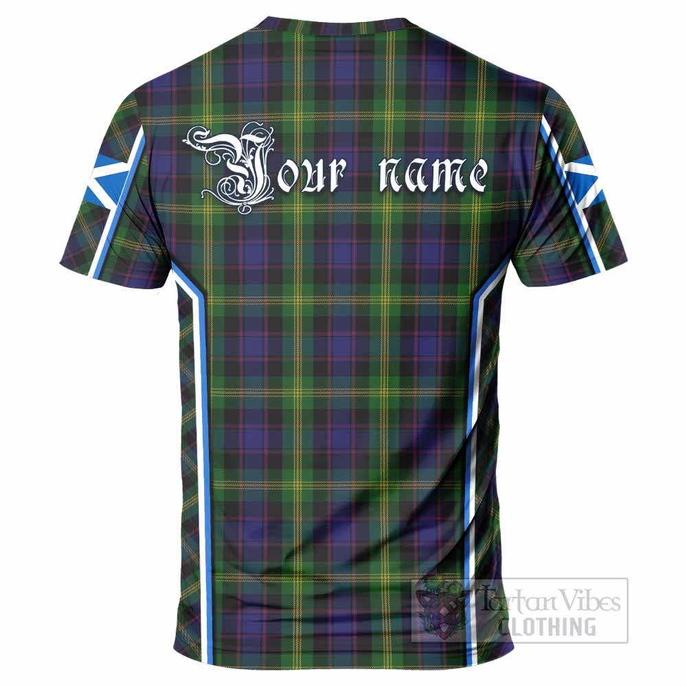 Watson Tartan Crest T-shirt Scotland Coat of Arm Flag Style - Tartan Vibes Clothing