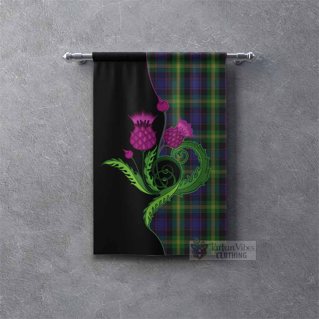 Watson Tartan Gonfalon Traditional Scottish Thistle Rectangle - Tartan Vibes Clothing