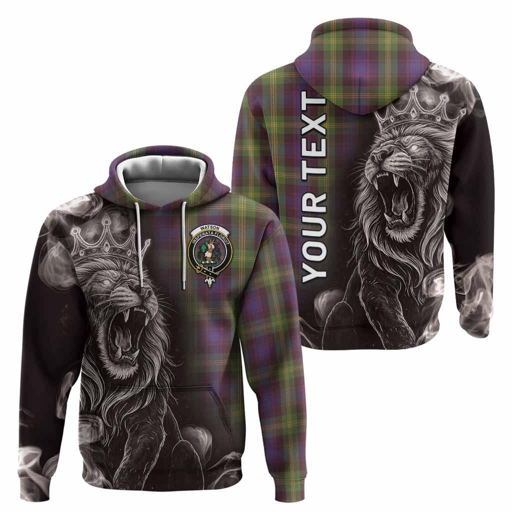 Watson Tartan Hoodie Roaring Lion Heritage