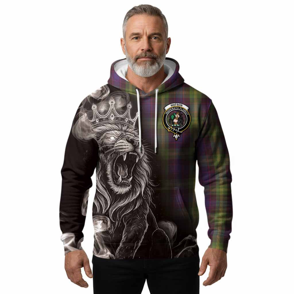 Watson Tartan Hoodie Roaring Lion Heritage