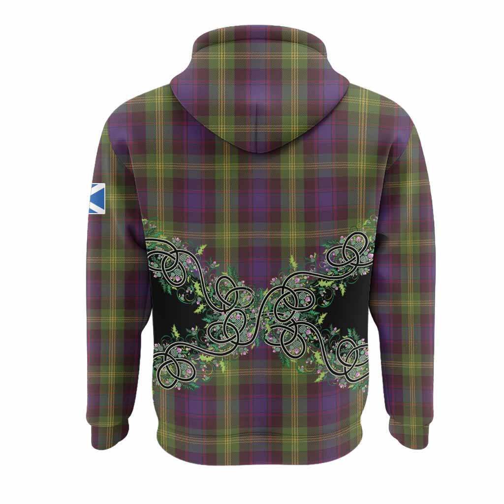 Watson Tartan Hoodie Thistle Scottish Spirit