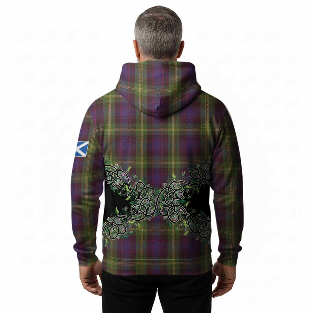 Watson Tartan Hoodie Thistle Scottish Spirit