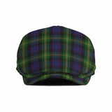 Watson Tartan Jeff Cap, Tartan Flat Cap Jeff Hat - Tartan Vibes Clothing
