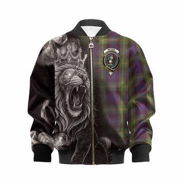 Watson Tartan Kid Bomber Jacket Roaring Lion Heritage