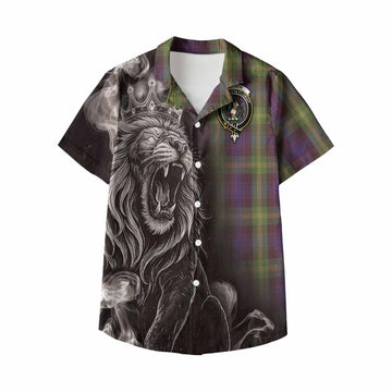 Watson Tartan Kid Hawaiian Shirt Roaring Lion Heritage