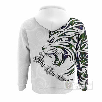 Watson Tartan Lion Roar Hoodie Alba Gu Brath with Celtic Motifs